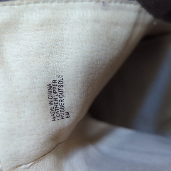 Michael Kors Suede Wedge Booties. Size 6. Worn once. - Picture 6 of 6